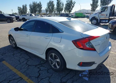 2018 Honda Civic Ex z USA, uszkodzony, nr VIN 19XFC2F71JE208267